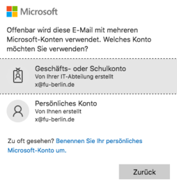o365-login2.png Auswahl des Kontentyps