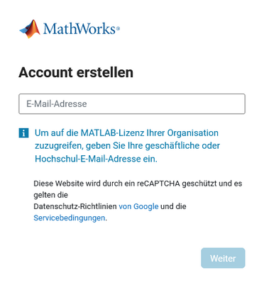 Matlab Account erstellen 2024.png Account erstellen